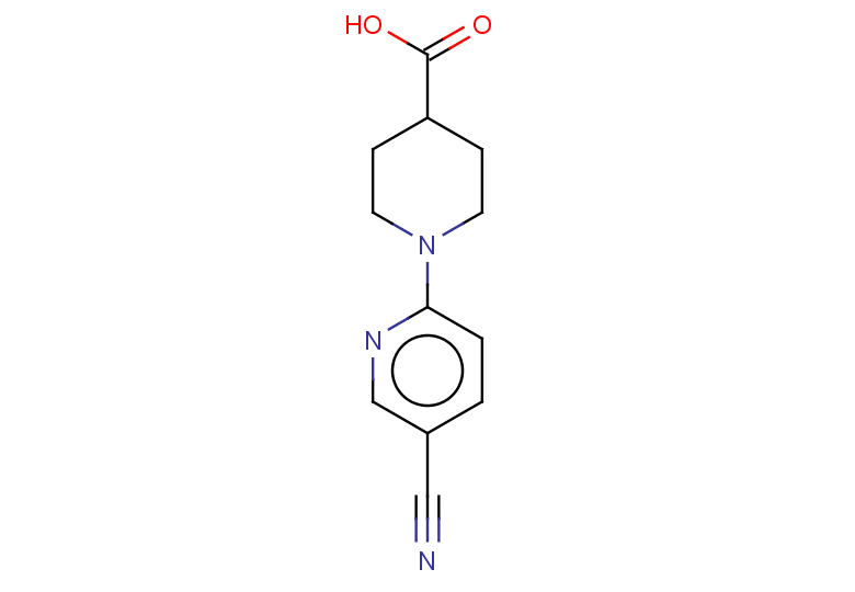 1-(5-cyanopyridin-2-yl)piperidine-4-carboxylic acid