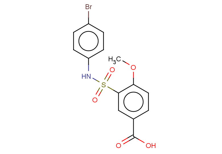 3-[(4-bromophenyl)sulfamoyl]-4-methoxybenzoic acid