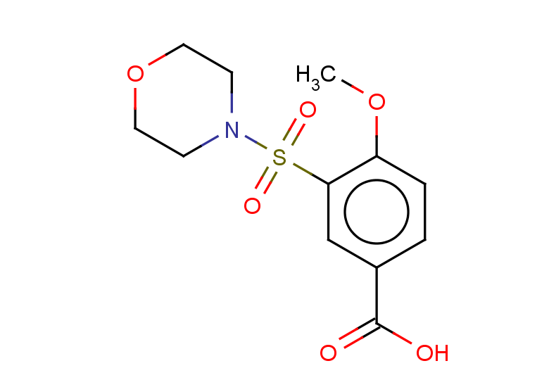 4-methoxy-3-(morpholine-4-sulfonyl)benzoic acid