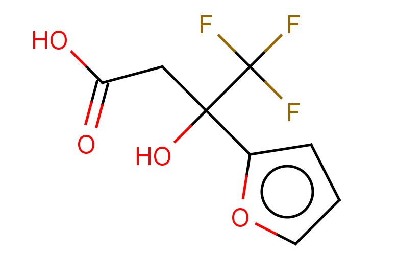 4,4,4-trifluoro-3-(furan-2-yl)-3-hydroxybutanoic acid