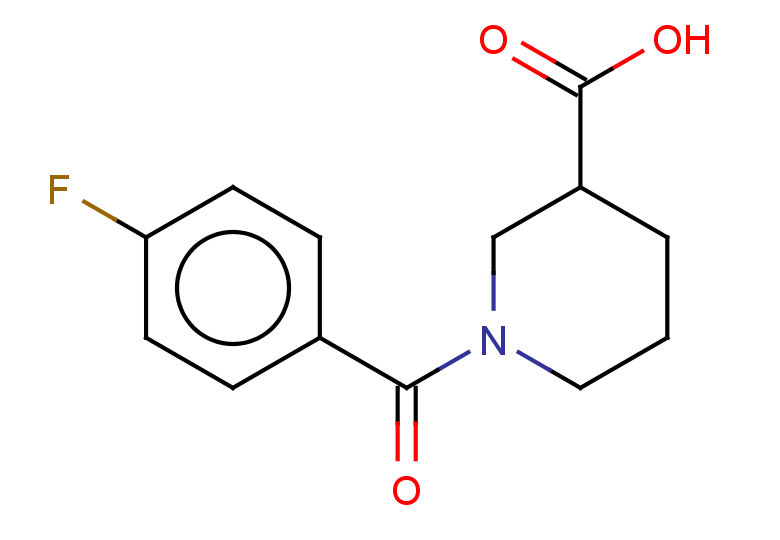 1-(4-fluorobenzoyl)piperidine-3-carboxylic acid