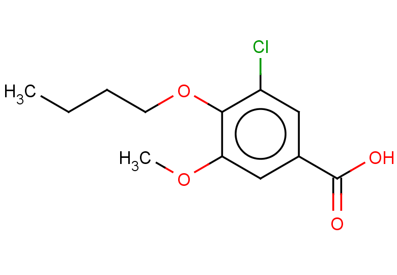 4-butoxy-3-chloro-5-methoxybenzoic acid