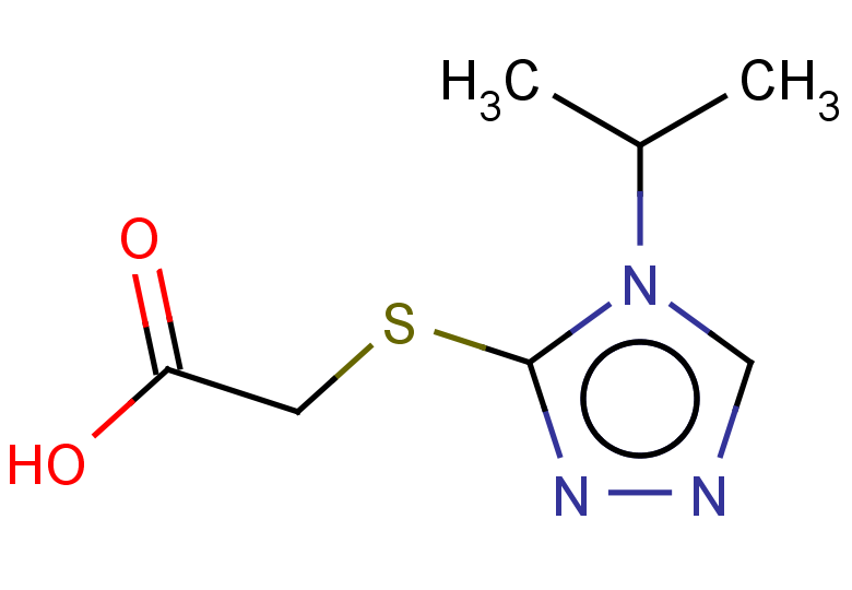2-{[4-(propan-2-yl)-4H-1,2,4-triazol-3-yl]sulfanyl}acetic acid