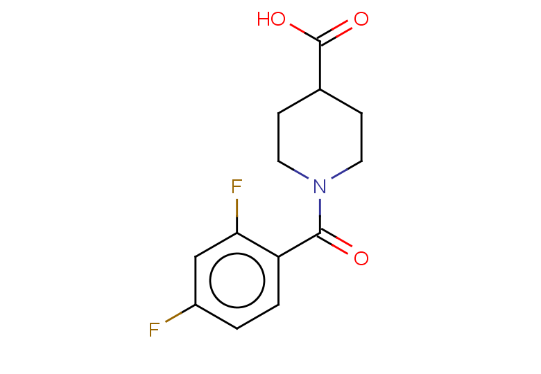 1-(2,4-difluorobenzoyl)piperidine-4-carboxylic acid