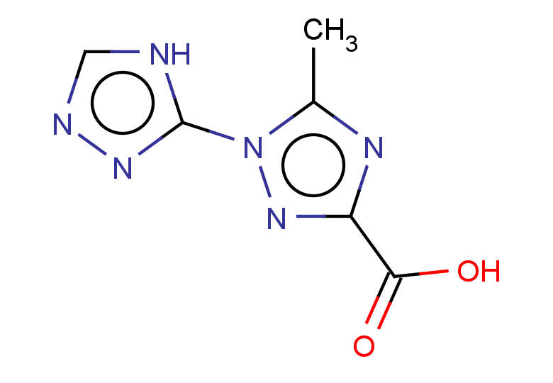 5-methyl-1-(4H-1,2,4-triazol-3-yl)-1H-1,2,4-triazole-3-carboxylic acid