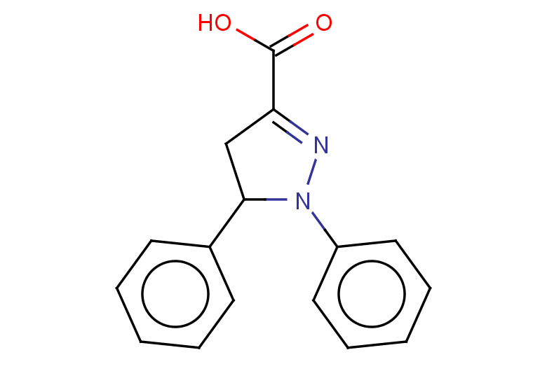 1,5-diphenyl-4,5-dihydro-1H-pyrazole-3-carboxylic acid