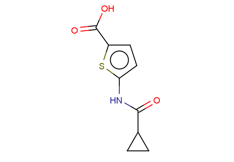 5-cyclopropaneamidothiophene-2-carboxylic acid