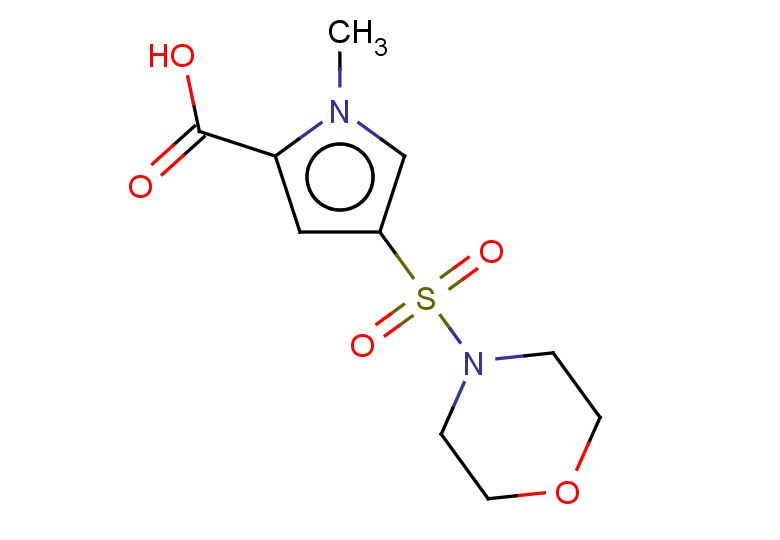 1-methyl-4-(morpholine-4-sulfonyl)-1H-pyrrole-2-carboxylic acid