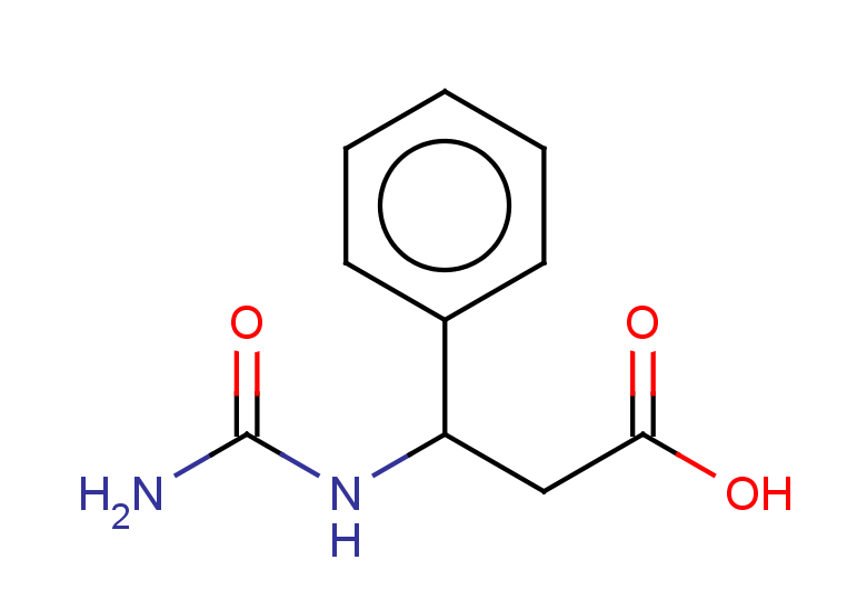 3-(carbamoylamino)-3-phenylpropanoic acid