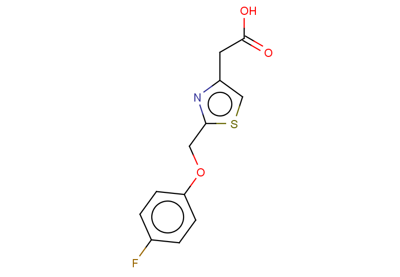 2-[2-(4-fluorophenoxymethyl)-1,3-thiazol-4-yl]acetic acid