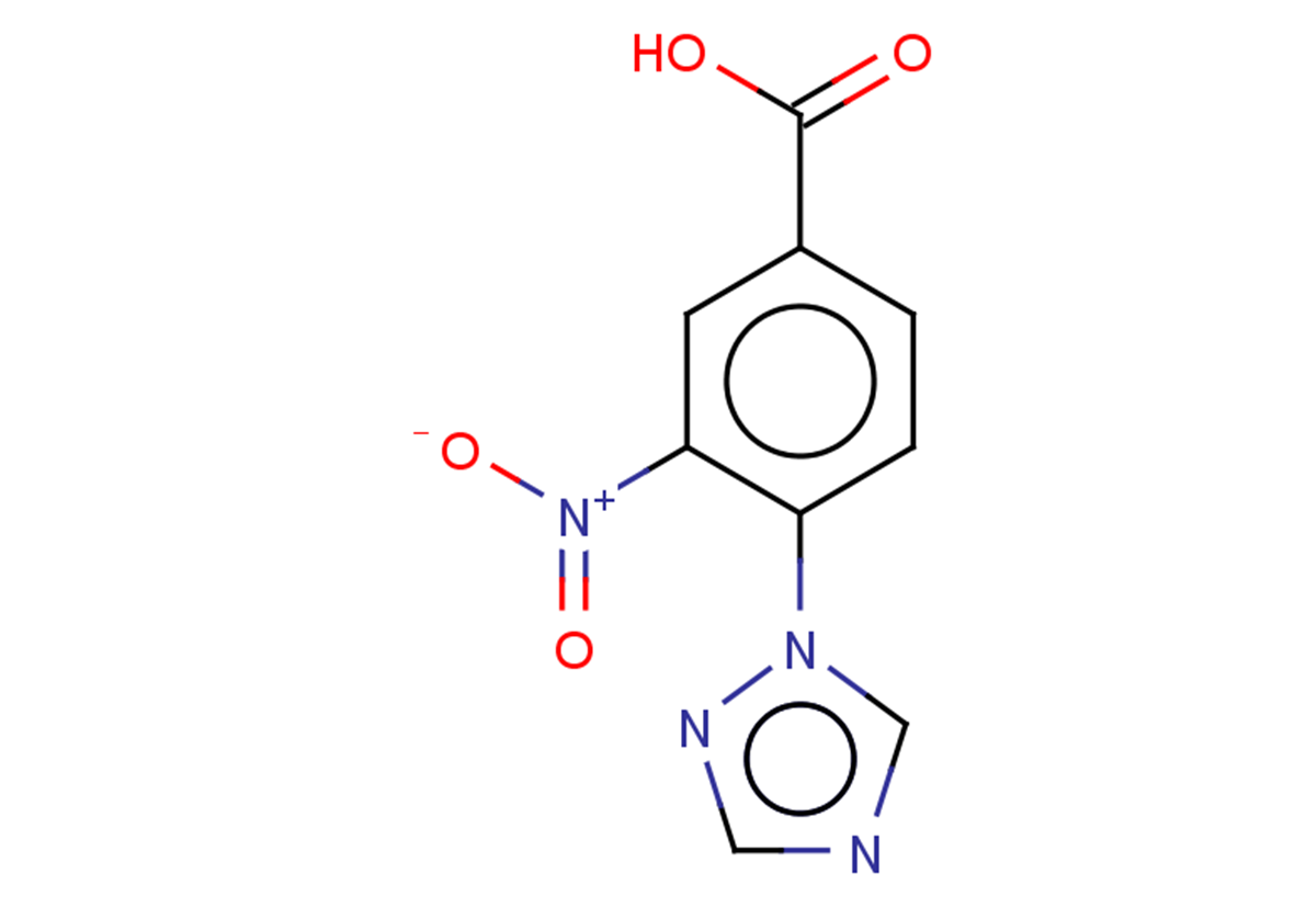 3-nitro-4-(1H-1,2,4-triazol-1-yl)benzoic acid
