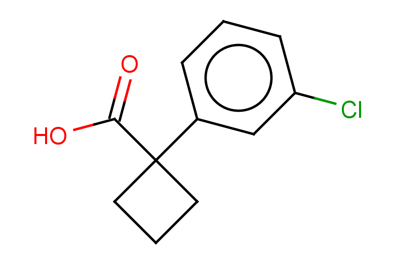 1-(3-chlorophenyl)cyclobutane-1-carboxylic acid