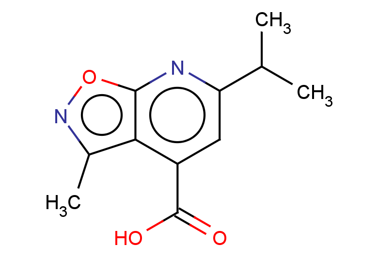 3-methyl-6-(propan-2-yl)-[1,2]oxazolo[5,4-b]pyridine-4-carboxylic acid