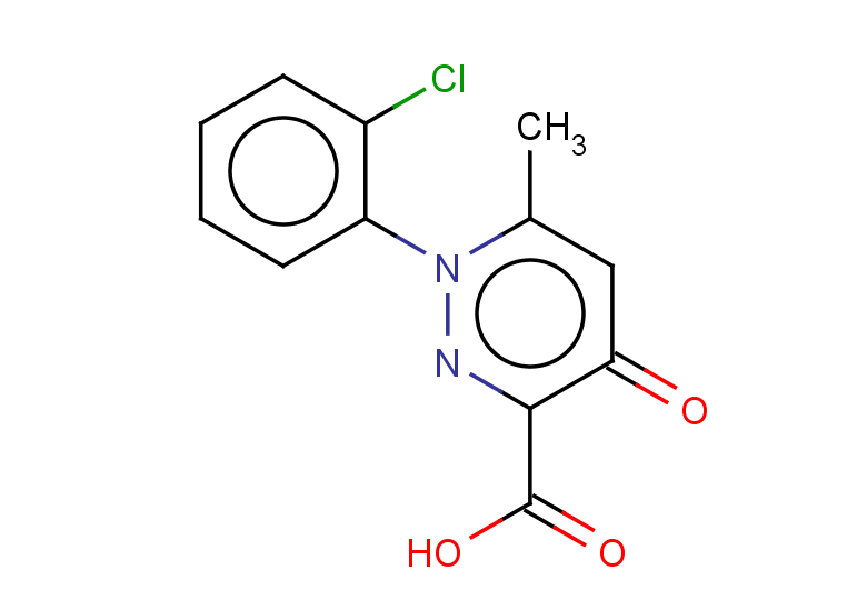 1-(2-chlorophenyl)-6-methyl-4-oxo-1,4-dihydropyridazine-3-carboxylic acid