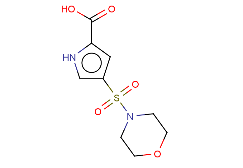 4-(morpholine-4-sulfonyl)-1H-pyrrole-2-carboxylic acid