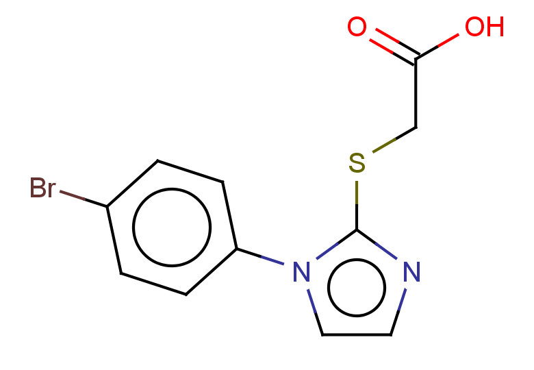 2-{[1-(4-bromophenyl)-1H-imidazol-2-yl]sulfanyl}acetic acid