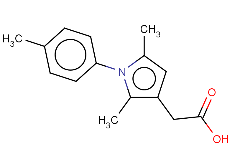 2-[2,5-dimethyl-1-(4-methylphenyl)-1H-pyrrol-3-yl]acetic acid