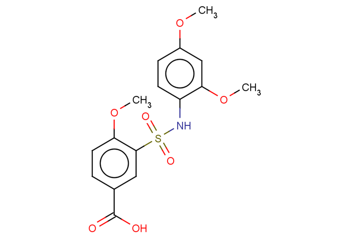 3-[(2,4-dimethoxyphenyl)sulfamoyl]-4-methoxybenzoic acid