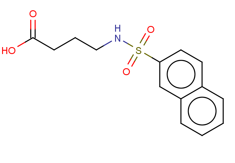 4-(naphthalene-2-sulfonamido)butanoic acid