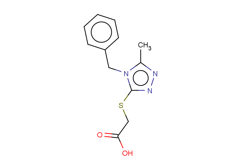 2-[(4-benzyl-5-methyl-4H-1,2,4-triazol-3-yl)sulfanyl]acetic acid