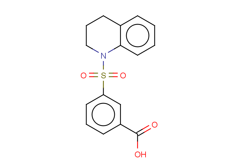 3-(1,2,3,4-tetrahydroquinoline-1-sulfonyl)benzoic acid