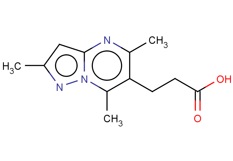 3-{2,5,7-trimethylpyrazolo[1,5-a]pyrimidin-6-yl}propanoic acid