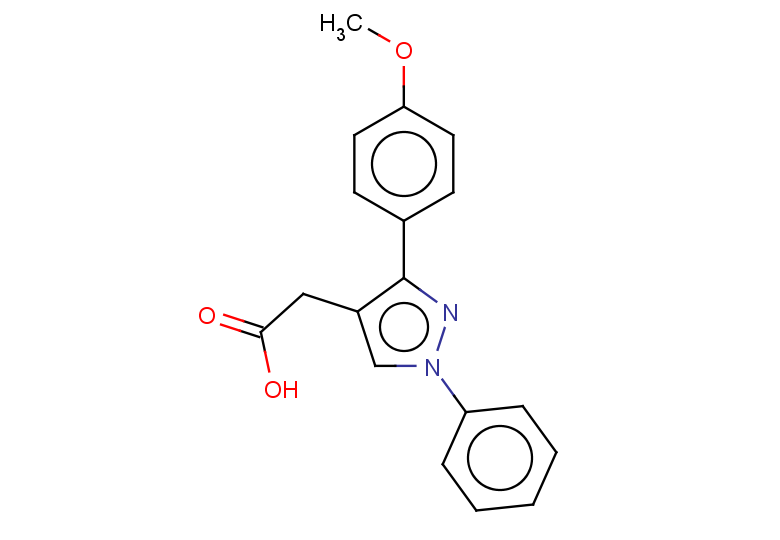 2-[3-(4-methoxyphenyl)-1-phenyl-1H-pyrazol-4-yl]acetic acid