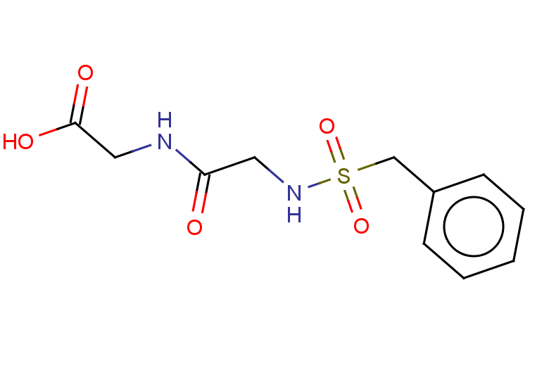 2-(2-phenylmethanesulfonamidoacetamido)acetic acid