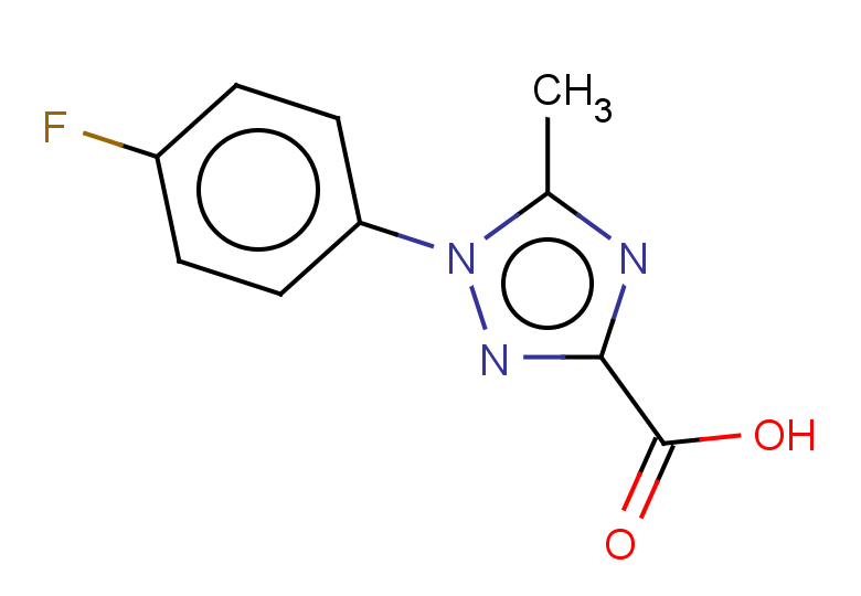 1-(4-fluorophenyl)-5-methyl-1H-1,2,4-triazole-3-carboxylic acid