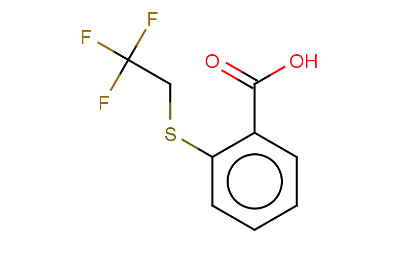 2-[(2,2,2-trifluoroethyl)sulfanyl]benzoic acid