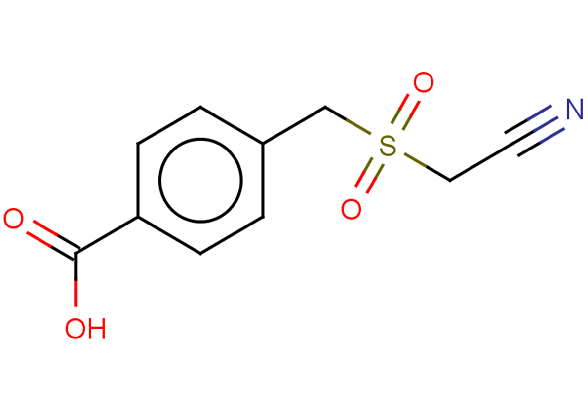 4-[(cyanomethanesulfonyl)methyl]benzoic acid