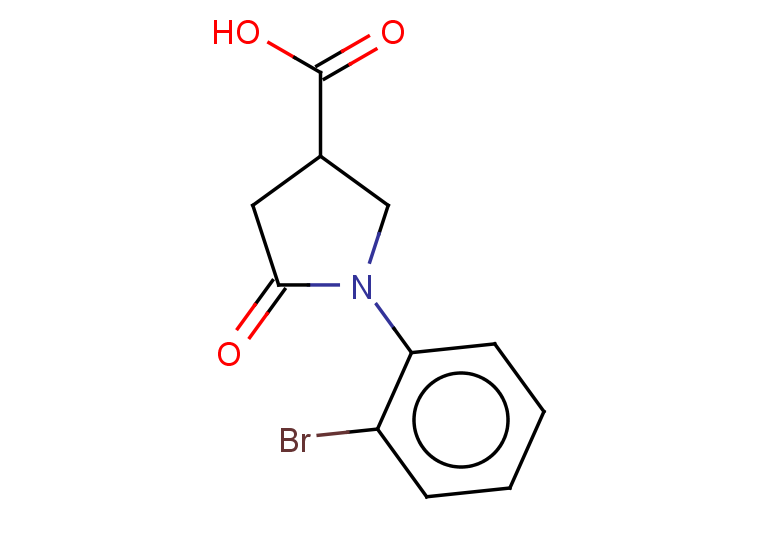 1-(2-bromophenyl)-5-oxopyrrolidine-3-carboxylic acid