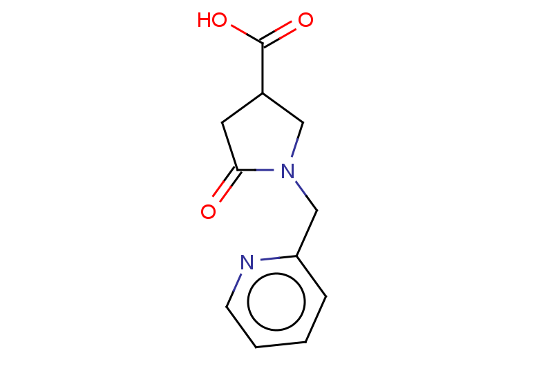 5-oxo-1-[(pyridin-2-yl)methyl]pyrrolidine-3-carboxylic acid