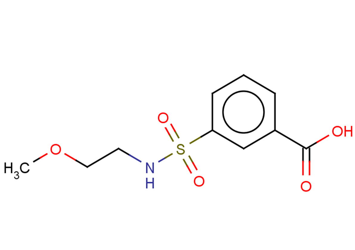 3-[(2-methoxyethyl)sulfamoyl]benzoic acid