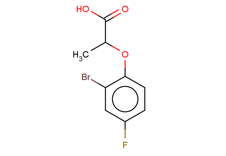 2-(2-bromo-4-fluorophenoxy)propanoic acid
