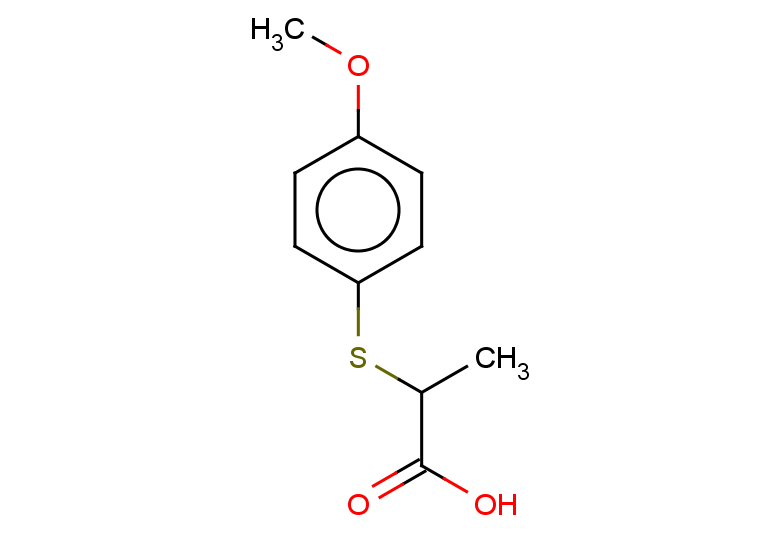 2-[(4-methoxyphenyl)sulfanyl]propanoic acid