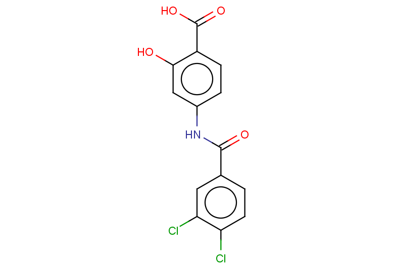 4-(3,4-dichlorobenzamido)-2-hydroxybenzoic acid