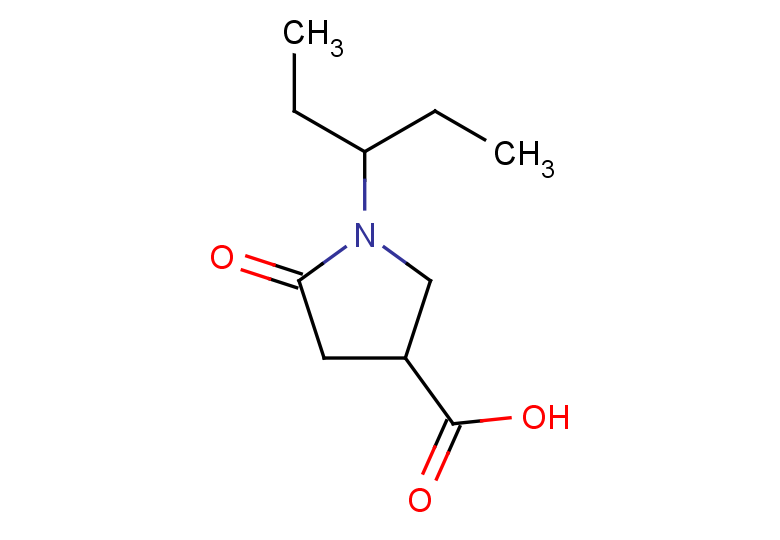 5-oxo-1-(pentan-3-yl)pyrrolidine-3-carboxylic acid