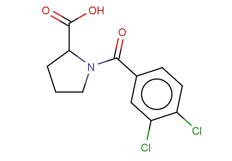 1-(3,4-dichlorobenzoyl)pyrrolidine-2-carboxylic acid
