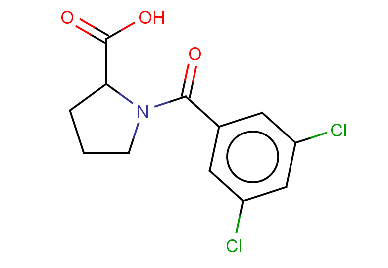 1-(3,5-dichlorobenzoyl)pyrrolidine-2-carboxylic acid