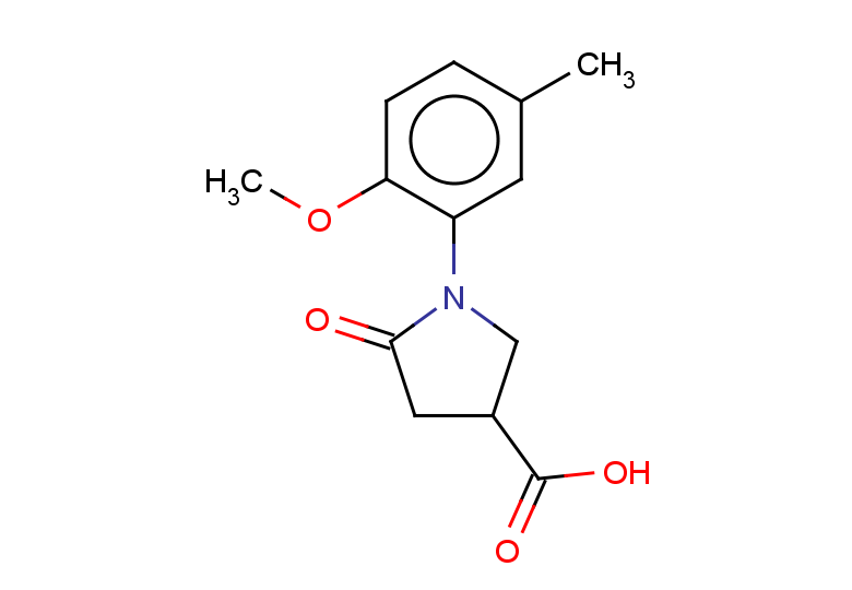 1-(2-methoxy-5-methylphenyl)-5-oxopyrrolidine-3-carboxylic acid