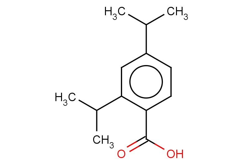 2,4-bis(propan-2-yl)benzoic acid