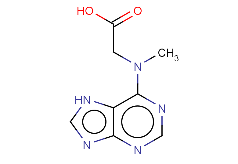 2-[methyl(7H-purin-6-yl)amino]acetic acid