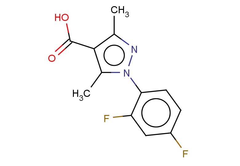 1-(2,4-difluorophenyl)-3,5-dimethyl-1H-pyrazole-4-carboxylic acid