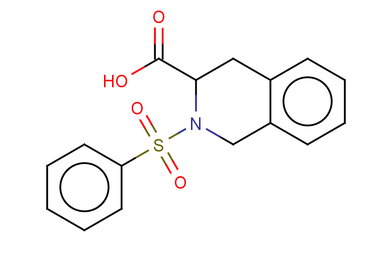 2-(benzenesulfonyl)-1,2,3,4-tetrahydroisoquinoline-3-carboxylic acid