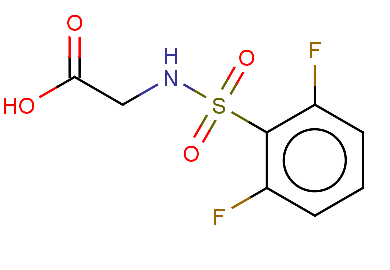2-(2,6-difluorobenzenesulfonamido)acetic acid