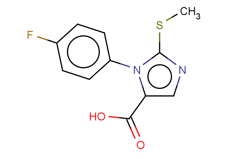 1-(4-fluorophenyl)-2-(methylsulfanyl)-1H-imidazole-5-carboxylic acid