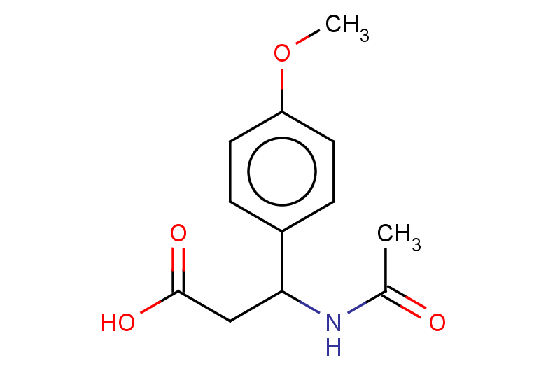 3-acetamido-3-(4-methoxyphenyl)propanoic acid