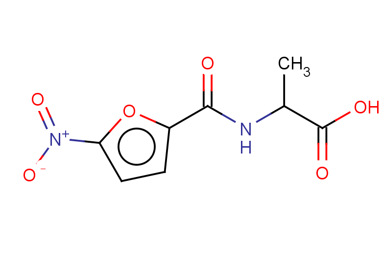 2-[(5-nitrofuran-2-yl)formamido]propanoic acid