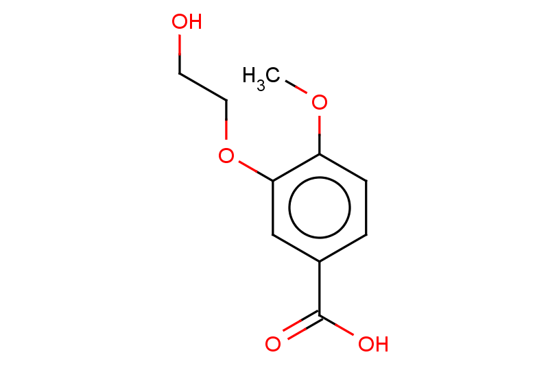 3-(2-hydroxyethoxy)-4-methoxybenzoic acid